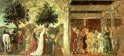 Piero della Francesca legend of the true cross Spain oil painting artist